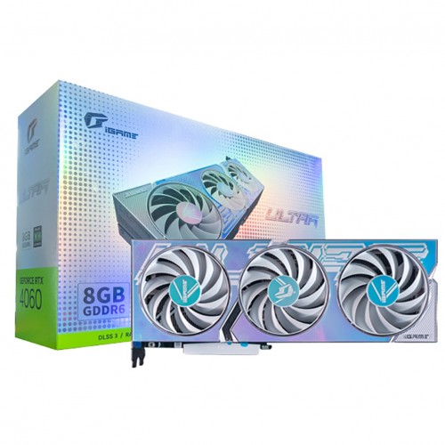 iGame GeForce RTX 4060 Ultra W OC 8GB-V - Gold One Computer
